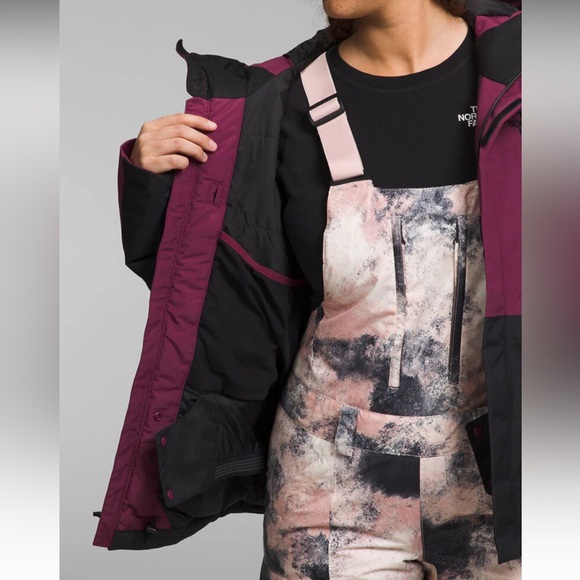 100% AUTHENTIC THE NORTH FACE FREEDOM WOMENS INSULATED SKI JACKET BNWT - Picture 5 of 8